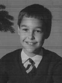 Rudy Harmsen, 9 years old